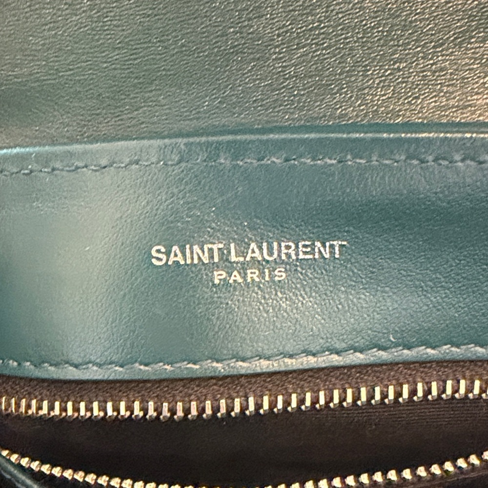 Saint Laurent Matelasse Calfskin Monogram LouLou Toy Crossbody - Picture 13 of 16